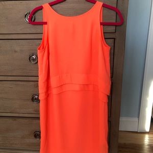 Banana republic orange dress